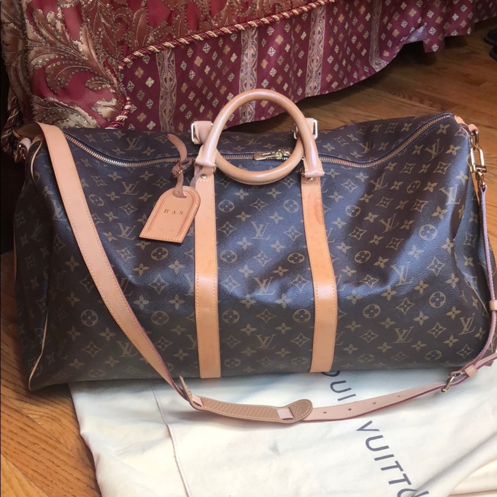 Louis Vuitton monogram keepall 55